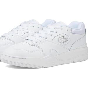 Lacoste line shot white sneakers